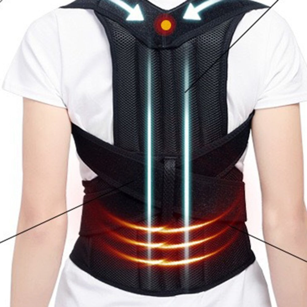 Premium Adult Posture Corrector with Support Board for Back