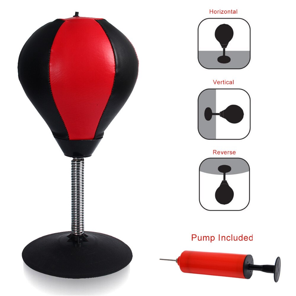 Stress Reliever Mini Punching Bag – Desktop Boxing Bag for Office & Home