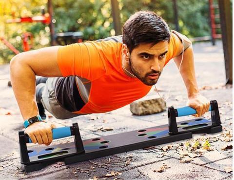 Coded Push Up Board – Color-Guided Chest, Shoulder & Tricep Trainer