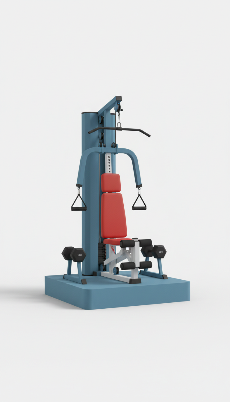 Compact Home Gym Kit with Door Anchor
