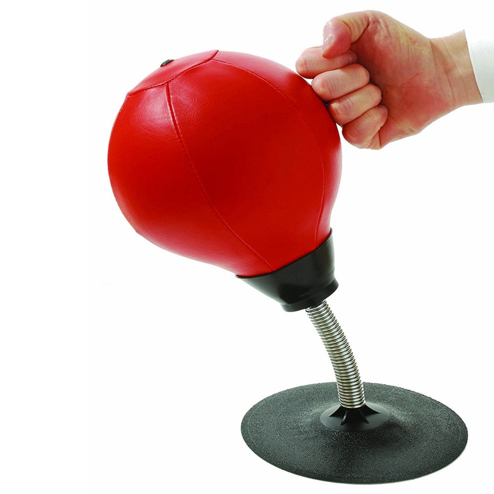 Stress Reliever Mini Punching Bag – Desktop Boxing Bag for Office & Home