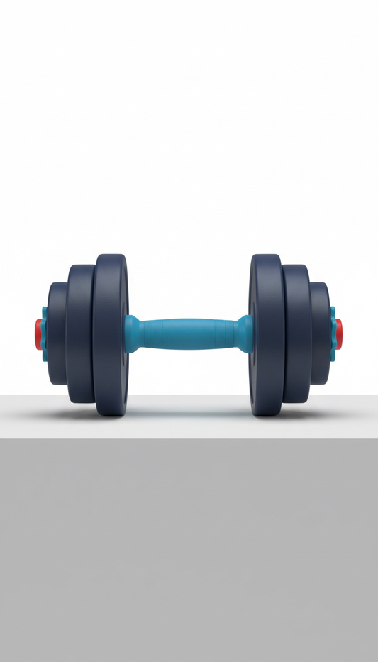 Adjustable Dumbbell with Quick-Shift Dial