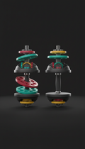 Adjustable Dumbbells Up to 50 lbs