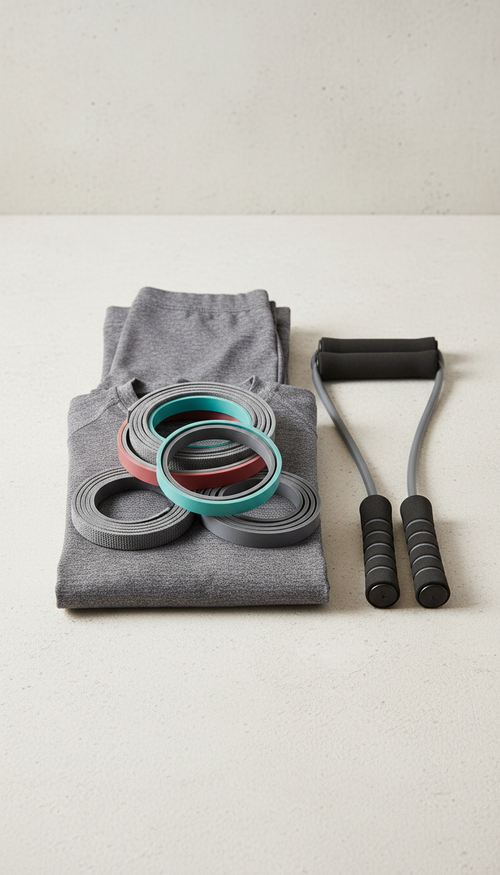 Steel Gray Resistance Band Set