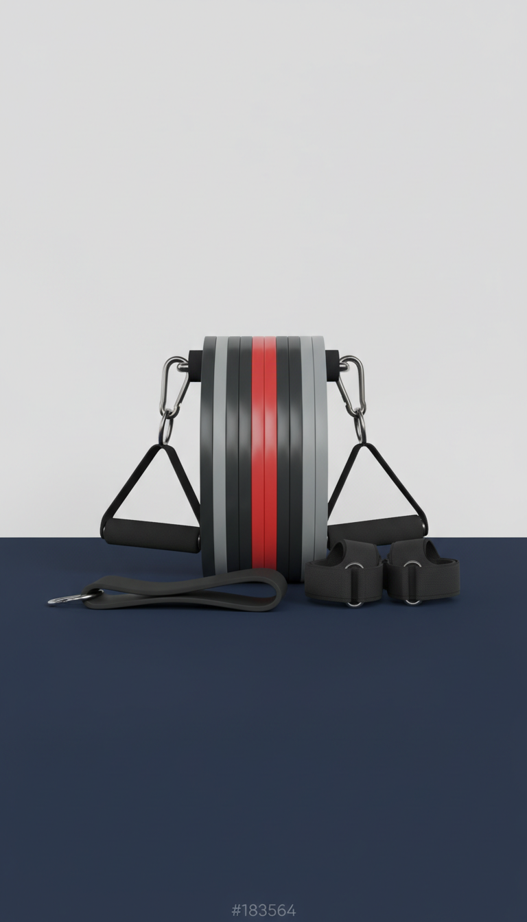 Adjustable Steel Grey Resistance Bands Set