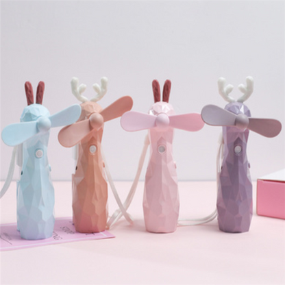 Deer Mist Fan and Humidifying Electric Fan