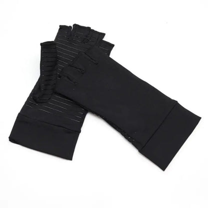 Copper Ion Half-Finger Gloves for Sports and Fitness