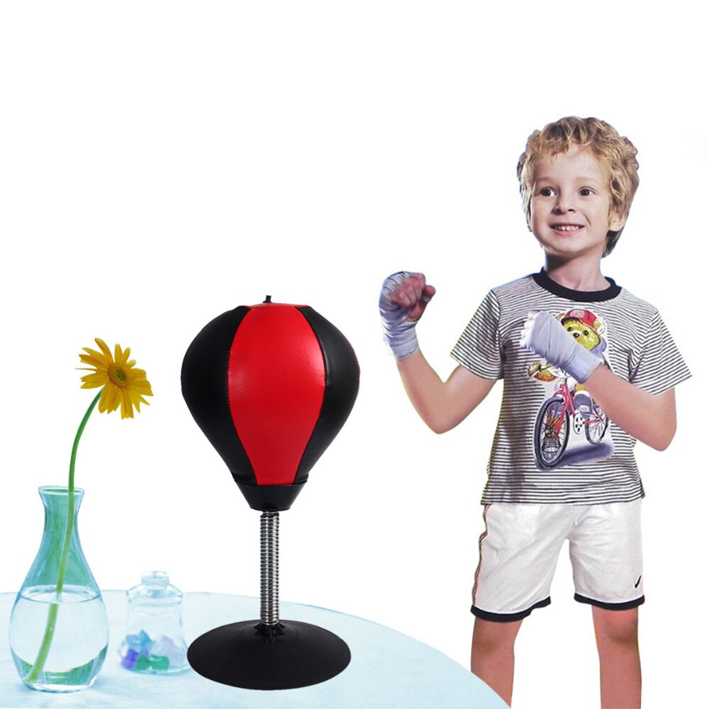Stress Reliever Mini Punching Bag – Desktop Boxing Bag for Office & Home