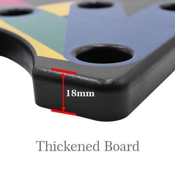 Coded Push Up Board – Color-Guided Chest, Shoulder & Tricep Trainer