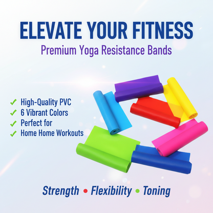 Yoga Resistance Bands for Home Workout Training