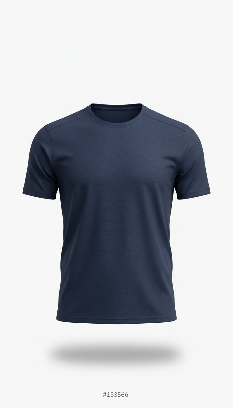 Navy Moisture-Wicking Training Tee