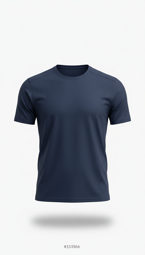 Navy Moisture-Wicking Training Tee