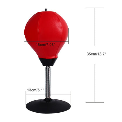 Stress Reliever Mini Punching Bag – Desktop Boxing Bag for Office & Home